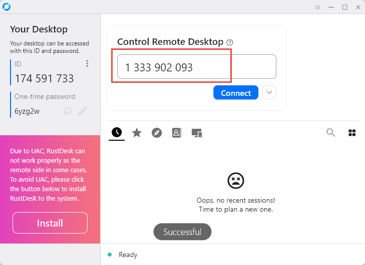 Control Remote Desktop